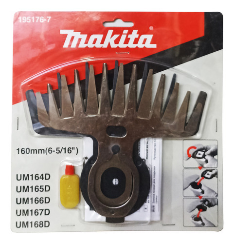 Cuchilla Repuesto Cortacerco Makita 196176-7 P/ Um6700d Mkb