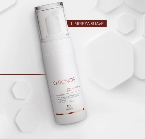 Espuma De Limpieza Suave 150 Ml Chronos Natura Original Mixta Día/noche