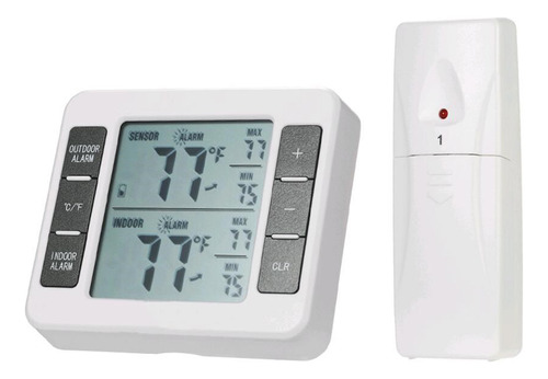 Medidor De Temperatura De Oficina (1 Interior Con Sensor)