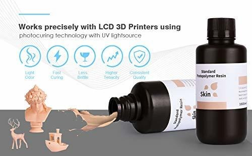 Elegoo 3d Resina Rapida Lcd Resina De Curado Uv 405 Nm Resin