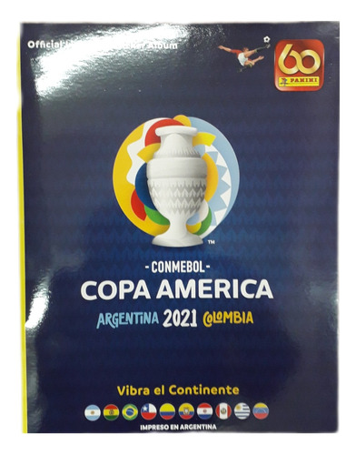 Álbum ( Vacio ) Copa América 2021 Panini