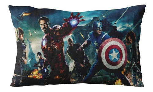  Cojin Almohada Con Relleno Avengers 