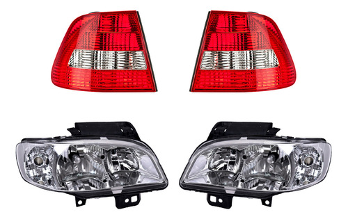 Set Calaveras + Faros Depo Derby 2005-2006