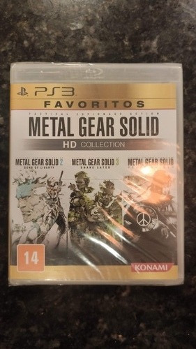 Metal Gear Solid Hd Collection Ps3 Novo Lacrado