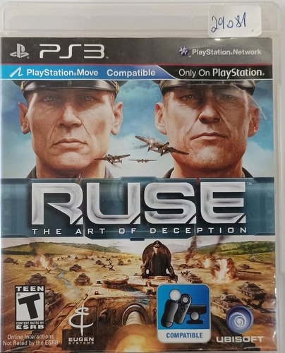 Jogo Ps3 Ruse The Art Of Deception Fisico Usado C/manual (Usado)