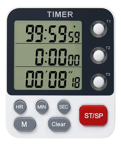 Temporizador Digital Tres Canales Control Tiempo 3 Split Z