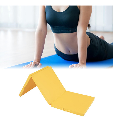 Estera De Ejercicio Plegable Triple, Almohadilla De Para