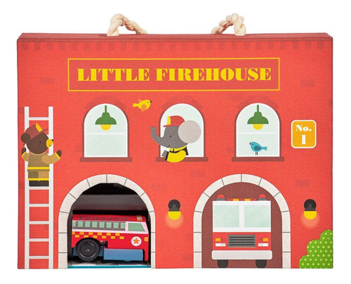 Juego Cartón Para Niños - Estación De Bomberos Petit Collage