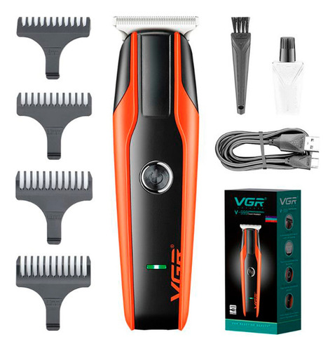 Maquina Corta Pelo Trimmer Vgr V-999 Velocidades Recargable