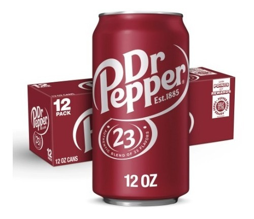 Refresco Dr Pepper Zero Sugar Strawberries & Cream 12 Latas