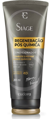  Eudora Siàge Regeneração Pós Química Condicionador