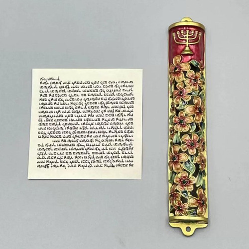 Puerta Mezuzah Crafts Mezuzah Mesiánico Religioso Estilo C