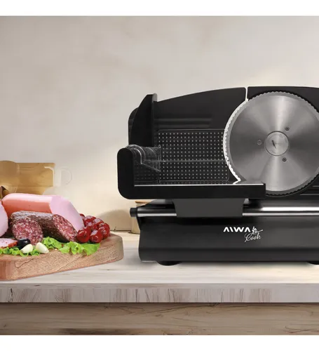 Cortadora De Alimentos Aiwa Cook 150w Cuchilla 190mm