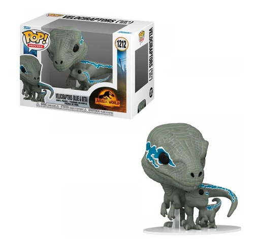 Funko Pop! Velociraptors Blue & Beta #1212 - Jurassic World