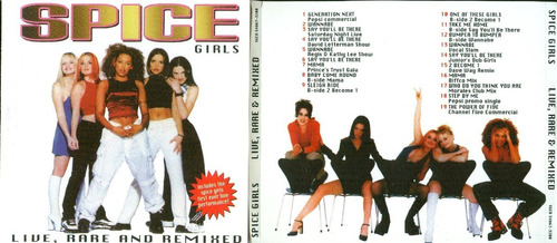 Spice Girls Cd Live Rare Remixed Vol1 Europa Nuevo Cerrado  