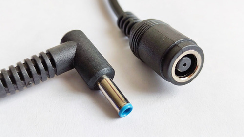 Set 2 Cables Adaptador Punta Azul Cargadores Hp Compaq