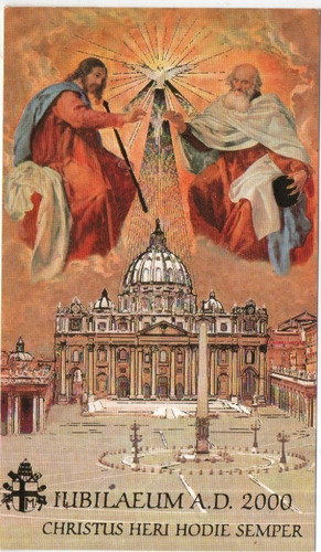Imagen 1 de 1 de Estampa Del Jubileo Año 2000