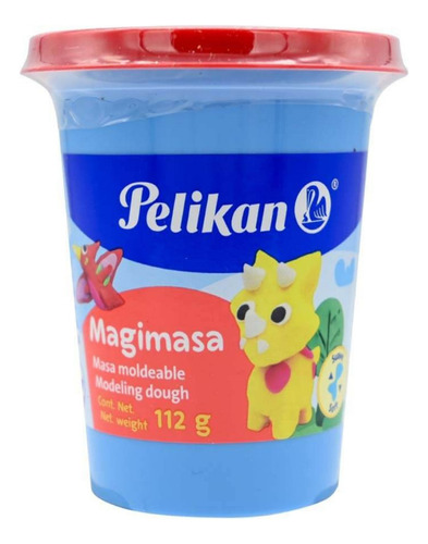 Masa Moldeable Pelikan Magimasa, Bote/112g Color Rojo