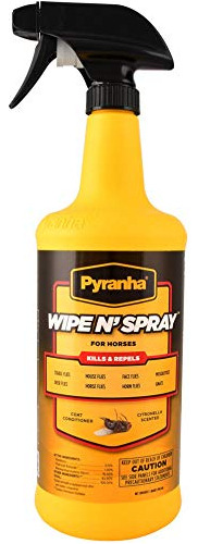 Repelente De Plagas - Pyranha 32 Oz Wipe N Spray Fly Spray P