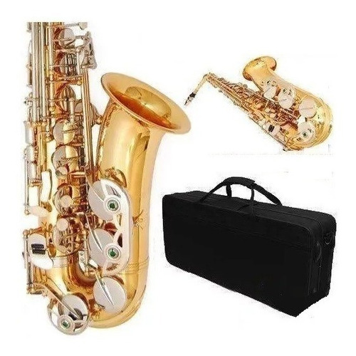 Saxo Alto Dorado California Estudio