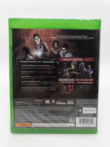 Dead By Daylight Xbox One Original Lacrado