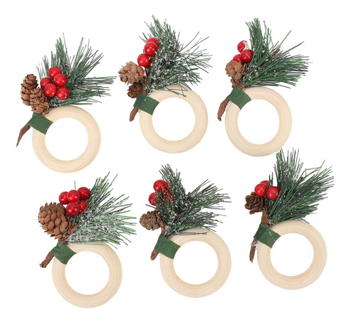 Servilletas Navideñas Para Decoración De Mesa Con Forma De C