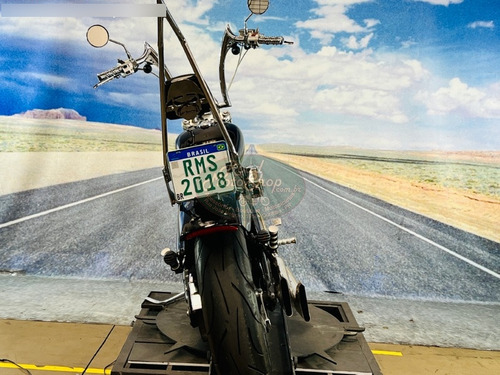 Honda Shadow 600 -preta 2003 -51.993km Customizada