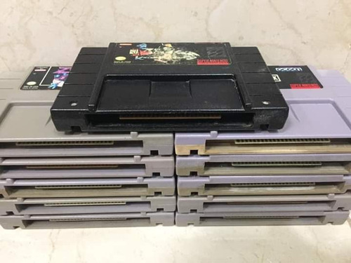 Lote De 11 Juegos Para Snes
