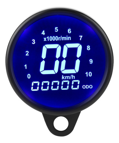 Universal Motocicleta Velocímetro Luz De Fundo Lcd Digital T