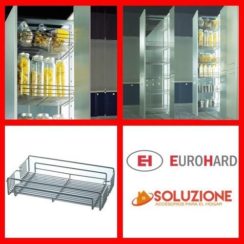 Conjunto Bandejas Para Columna Extraíble Para Frente Aplicar