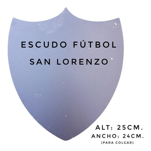 Chapa Escudo De Futbol Para Mosaiquismo: San Lorenzo