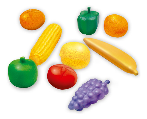 Set De Frutas Y Verduras X8 Unidades Luni