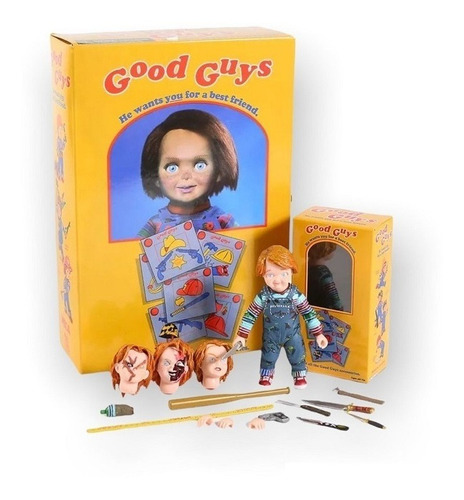 Chucky Brinquedo Assassino Ultimate Neca - Pronta Entrega