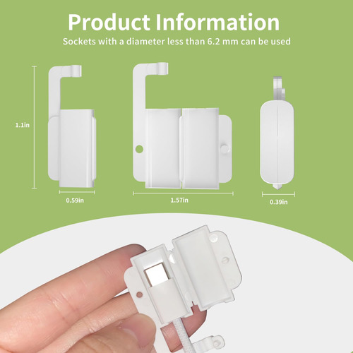 Protector De Cargador Usb Para Bebé A Prueba De Bebés, Cubie