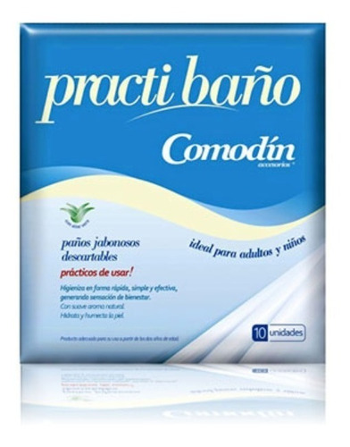 Practi Baño Fácil Comodín Paños Jabonosos X 100 Unidades