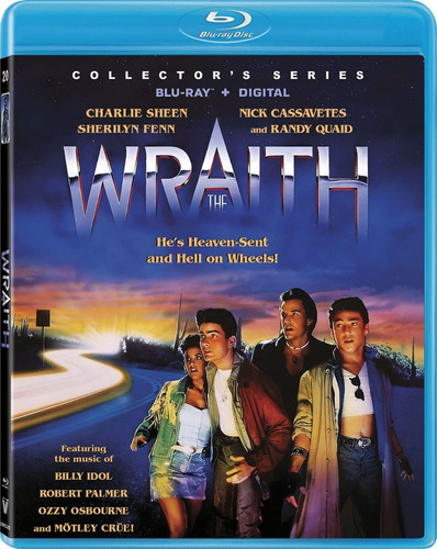 Blu Ray The Wraith  C Seen Billy Idol Original Aparecido