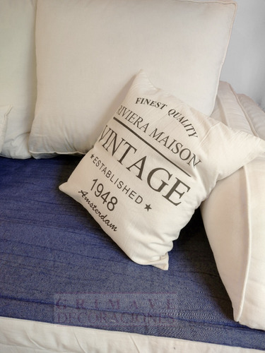 Imagen 3 de 5 de Pillow Protector Asiento Sillon Tusor 3 Cuerpos. E/todo Pais