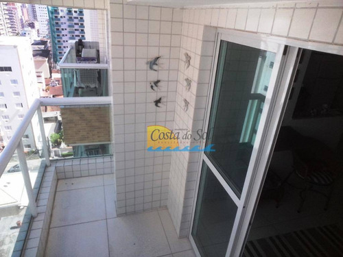 Apartamento Com 1 Dormitório À Venda, 44 M² Por R$ 195.000,00 - Tupi - Praia Grande/sp - Ap14741