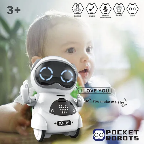 Haite Mini Robot De Bolsillo Para Ni os Con Conversaci n Int