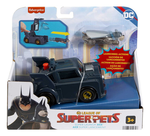 Fisher-price Dc League Of Super-pets Super Launch Ace - Jueg