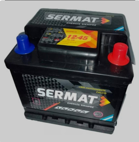 Bateria Sermat 12x45 8v Clio Mio Palio For Ka Ecosport 1ra Derecho