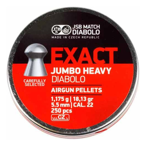 Diabolos Jsb Match Exact Jumbo Heavy .22 Xchws C