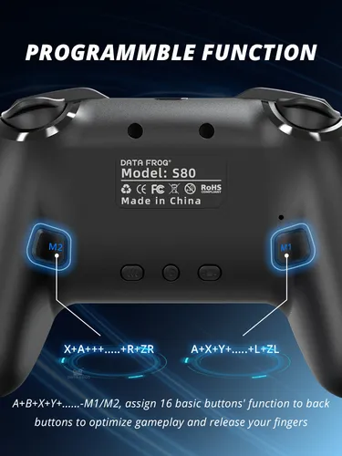 Para Nintendo Switch, Oled Y Pc Elite Bluetooth Handle S80