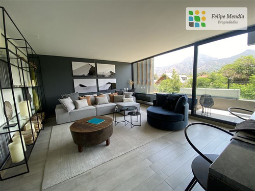 Espectacular Departamento Duplex En Vitacura, Vista Segurada