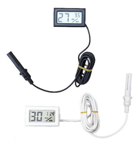 Termohigrometro Termometro Hidrometro Humedad Digital Led