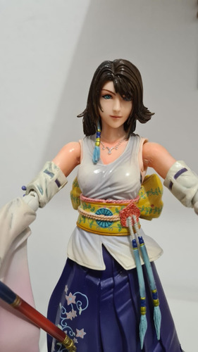 Play Arts Kai Yuna Final Fantasy 10 Original Sem Caixa