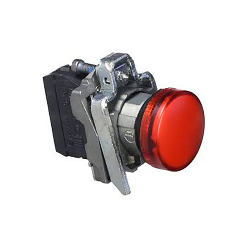 Piloto Luminoso 22mm 230v, Color Rojo