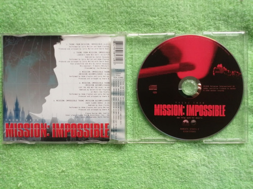 Eam Cd Maxi Adam Clayton & Larry Mullen Mision Impossible U2