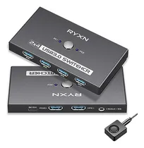 Comprar Conmutador Usb Para 2 Computadoras, Comparte 4 Dispositivos 