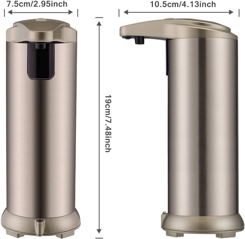 Dispenser Automático Jabón Liquido Detergente 250ml Smart